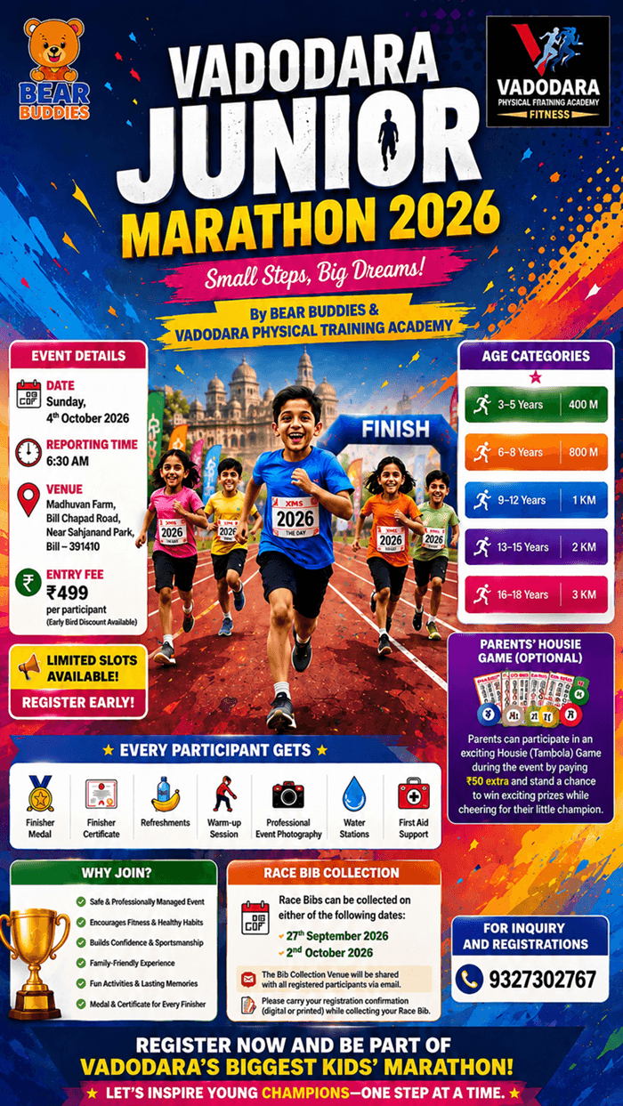 Vadodara Junior Marathon 2026